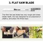 Magic Saw Universal Hand Saw Kit Toolbox of Multi Blades Set Works As Hacksaw Coping Bow Jab Rip Pruning Chain Handsaws A Cutter Suitable to Cut Wood PVC Pipes Glass