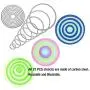 4 Sets / 27 PCS Metal Cutting Dies Stencil for Card Making Scrapbooking DIY Album Paper, TuNan Carbon Steel Template Molds, Embossing Tool for Envelope Gift Box - Flowers, Leaves, Circle, Oval