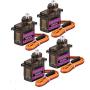 4Pcs MG90S 9g Servo Motor Micro Metal Gear for Robot Car Plane RC Helicopter Arduino