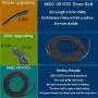 Upgraded Dryer Repair Kit for samsung Dryer Belt Kit Includes DC97-16782A Dryer Drum Roller, 6602-001655 Dryer Belt, DC93-00634A Dryer Idler Pulley, Replacement AP5325135 AP6038887 AP4373659 PS4221885, Figures 5 and 6 are Fit Models. Upgraded Dryer Repair Kit for samsung Dryer Belt Kit Includes DC97-16782A Dryer Drum Roller, 6602-001655 Dryer Belt, DC93-00634A Dryer Idler Pulley, Replacement AP5325135 AP6038887 AP4373659 PS4221885, Figures 5 and 6 are Fit Models.