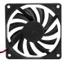 Pomya CPU Cooler 2pcs 8cm 12V CPU Cooling Fan CPU Fans Heat Sink Silent Mute Cooler for Computer PC