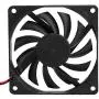Pomya CPU Cooler 2pcs 8cm 12V CPU Cooling Fan CPU Fans Heat Sink Silent Mute Cooler for Computer PC