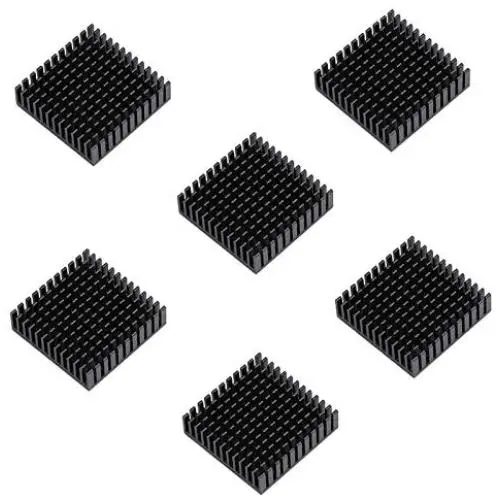 Luo Qiufa 6 radiators 40 x 40 x 11 mm/1.57 x 1.57 x 0.43 inches Aluminum Small Radiator, Used for CPU IC Cooling 3D Printer, TEC1-12706 thermoelectric Peltier Cooler Luo Qiufa 6 radiators 40 x 40 x 11 mm/1.57 x 1.57 x 0.43 inches Aluminum Small Radiator, Used for CPU IC Cooling 3D Printer, TEC1-12706 thermoelectric Peltier Cooler