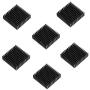 Luo Qiufa 6 radiators 40 x 40 x 11 mm/1.57 x 1.57 x 0.43 inches Aluminum Small Radiator, Used for CPU IC Cooling 3D Printer, TEC1-12706 thermoelectric Peltier Cooler