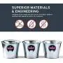 Behrens 1205GS 3-Pack Galvanized Steel Utility Pail, 5-Quart, silver Behrens 1205GS 3-Pack Galvanized Steel Utility Pail, 5-Quart, silver