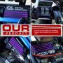 AGFRC 55KG Digital Steering Servo High Torque Programmable Full Metal Gear Brushless Servo for 1/8 1/10 RC Models, Control Angle 180° (A86BHM(Purple)&AGF-SPV2) AGFRC 55KG Digital Steering Servo High Torque Programmable Full Metal Gear Brushless Servo for 1/8 1/10 RC Models, Control Angle 180° (A86BHM(Purple)&AGF-SPV2)
