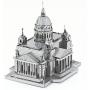 3D Metal Puzzle Models Of St. Isaac’s Cathedral, Roman Pantheon and The Light House of Alexandria - DIY Toy Metal Sheets Assembling Puzzle, 3D puzzle – 3 Pack