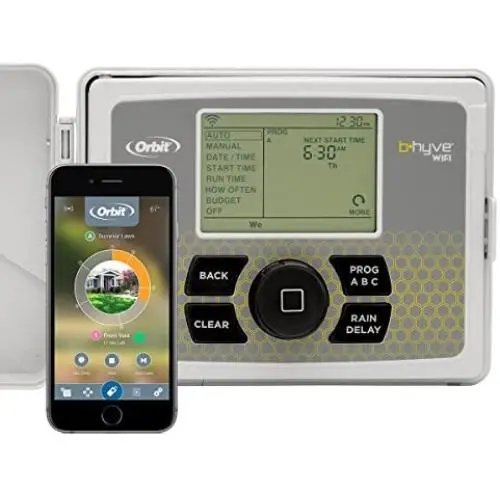 Orbit B-hyve 12-Zone Smart Indoor/Outdoor Sprinkler Controller Orbit B-hyve 12-Zone Smart Indoor/Outdoor Sprinkler Controller