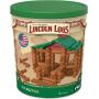 LINCOLN LOGS –100th Anniversary Tin-111 Pieces-Real Wood Logs-Ages 3+ - Best Retro Building Gift Set for Boys/Girls - Creative Construction Engineering – Top Blocks Game Kit - Preschool Education Toy