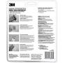 3M High Strength Small Hole Repair Kit with 8 fl. oz Spackling Compound, Self-Adhesive Patch, Putty Knife, and Sanding Pad