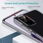 ESR Metal Kickstand Case Compatible with Samsung Galaxy S20 Plus (6.7-Inch) [Vertical and Horizontal Stand] [Reinforced Drop Protection] [Flexible TPU Case] – Clear