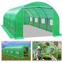 BenefitUSA GH052 Larger Hot Green House 20X10X7 Walk in Outdoor Plant Gardening Greenhouse