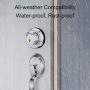 keyless Twist to Lock deadbolt Lock Easily,Single-Lock,New Lathe Finish After 304 Stainless Steel Casting Front Door Lock, shed Lock,Single Cylinder Deadbolt and Door Knob with Keyless Locking Design