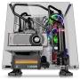 Thermaltake Core P3 ATX Tempered Glass Gaming Computer Case Chassis, Open Frame Panoramic Viewing, White Edition, CA-1G4-00M6WN-05,Snow