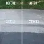 Curb Stencil Kit for Address Painting, All Numbers - 14 Mil Mylar Plastic [4'' Tall Numbers, 2 of Each]