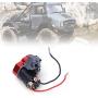 Drfeify RC Gearbox Metal Full Gearbox with 540 Motor 55T Upgrade Parts Compatible with Axial SCX 1/10 RC Car