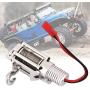 Vbest life RC Metal Winch,Full CNC Metal RC Winch Spare Upgrade Parts Accessories for 1/10 SCX10 Axial Crawler D90(Silver)