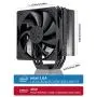 upHere N1055BK CPU Cooler,5 Copper Heat Pipes,120mm PWM Fan, Aluminum Fins for AMD Ryzen/Intel