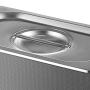 SHZOND Ultrasonic Cleaner 0.79Gal / 3L Stainless Steel Heated Ultrasonic Cleaner 120W Ultrasonic Power Ultrasonic Jewelry Cleaner with Digital Temperature and Timer (0.79Gal / 3L)