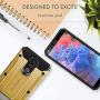 Evocel Explorer Series Pro Phone Case Compatible with Stylo 5 with Glass Screen Protector and Belt Clip Holster, Gold
