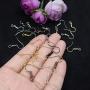 TOAOB 700pcs Earring Hooks Hypo allergenic French Ear Wires with Ball and Coil 10 Colors 18mm Nickel Free Metal Fish Hook Earrings Making Supplies Jewelry Findings