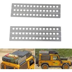 RCLions 2pcs Metal Sand Ladder Board RC Simulation Parts for 1/10th All RC Crawler Car SCX10 TRX4 D90 D110