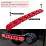 Opall Front Door & Back Door Aluminum Grab Handle Cover for 2007-2018 Jeep Wrangler JK & Unlimited 4 Door 5pcs/Set (Red) Opall Front Door & Back Door Aluminum Grab Handle Cover for 2007-2018 Jeep Wrangler JK & Unlimited 4 Door 5pcs/Set (Red)