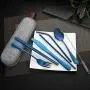 Devico Portable Utensils, Travel Camping Cutlery Set, 8-Piece including Knife Fork Spoon Chopsticks Cleaning Brush Straws Portable Case, Stainless Steel Flatware set (8-piece Blue) Devico Portable Utensils, Travel Camping Cutlery Set, 8-Piece including Knife Fork Spoon Chopsticks Cleaning Brush Straws Portable Case, Stainless Steel Flatware set (8-piece Blue)