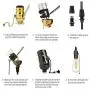 Onite 2 PCS UL Listed E26 Type 1/8 inch Pipe Thread US-Standard Screw Basic Metal Lamp Socket with Pull Chain Switch (Bronze)