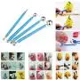 COMIART 4PCS Set Ball Sphere Stylus Clay Pottery Ceramics Doll Sculpting Modeling Tools COMIART 4PCS Set Ball Sphere Stylus Clay Pottery Ceramics Doll Sculpting Modeling Tools