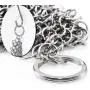 Stainless Steel Cast Iron Skillet Cleaner Chainmail Cleaning Scrubber With Hanging Ring for Cast Iron Pan, Pre-Seasoned Pan, Griddle Pans, BBQ Grills, and More Pot Cookware-Round 7 Inch Diameter Stainless Steel Cast Iron Skillet Cleaner Chainmail Cleaning Scrubber With Hanging Ring for Cast Iron Pan, Pre-Seasoned Pan, Griddle Pans, BBQ Grills, and More Pot Cookware-Round 7 Inch Diameter