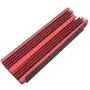NVMe M.2 Heat Sink Cooler for 2280 M2 red