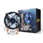 Antec CPU Cooler, Blue LED Fan 92mm, for Intel LGA 775/1150/1151/1155/1156 & AMD Socket FM1/AM3/AM3+/AM2+/AM2, A30