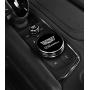 DEMILLO 2pcs Metal Modified Center Console Multimedia Control Button Knob Trims Cover Decoration for Cadillac 2019 2020 CT5/CT6/ XT4 /XT5 /XT6 (Black)
