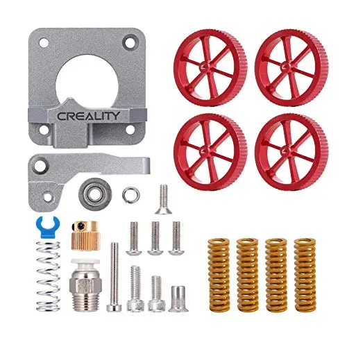 Creality 3D Printer Kit with Aluminum Ender 3 Extruder Upgraded, Compression Die Springs for Bed Leveling, Metal Hand Twist Leveling Nut Suit for Ender 3 Pro/5/5 Pro, CR-10 Series/10V2/20/20 Pro Creality 3D Printer Kit with Aluminum Ender 3 Extruder Upgraded, Compression Die Springs for Bed Leveling, Metal Hand Twist Leveling Nut Suit for Ender 3 Pro/5/5 Pro, CR-10 Series/10V2/20/20 Pro
