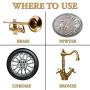 Brasso Metal Polish, 8 oz Bottle for Brass, Copper, Stainless, Chrome, Aluminum, Pewter & Bronze, 8 oz