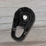 VGEBY1 RC Crawler Winch Snatch Block, Black Metal RC Car Parts Heavy Duty Winch Snatch Block for 1:10 RC Car