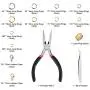 Paxcoo 1200Pcs Open Jump Rings and Lobster Clasps Jewelry Findings Kit with Pliers for Jewelry Making (Silver and Gold) Paxcoo 1200Pcs Open Jump Rings and Lobster Clasps Jewelry Findings Kit with Pliers for Jewelry Making (Silver and Gold)