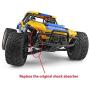 Facibom Metal Oil Filled Front & Rear Shock Absorber Damper for Wltoys 12402-A A323 12409 1/12 RC Car Upgrade Parts,Blue