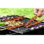 Tmibay BBQ Grill Wire Netting Metal Squares Holes Grilling Barbecue Wire Mesh Barbecue Tools (40x25CM)