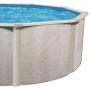 Cornelius Aquarian Phoenix 24 x 52 Foot Round Steel Constructed Frame Above Ground Family Sized Outdoor Backyard Swimming Pool Without Liner or Skimmer