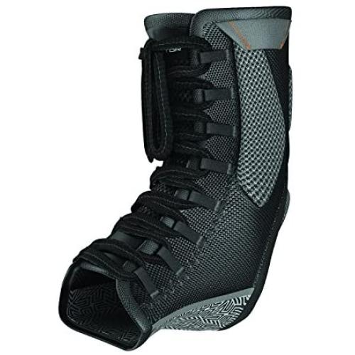 Compression Ankle Brace - Shock Doctor 849 Ultra Gel Lace Up Ankle Support - Gel Cushions for Boosted Comfort - For Men & Women - Includes 1 Brace