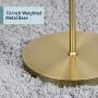 O’Bright Industrial Floor Lamp for Living Room, Metal Lamp, E26 Socket, 70 Inches, Minimalist Design for Decorative Lighting, Stand Lamp for Bedroom, Office, Dorm, Gold