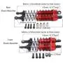 4pcs Shock Absorber Assembled Replacement for RC Car 1/12 Wltoys Wltoys 12428 12423 FY03 12628 Short Course Desert Buggy Off-Road Hop-up Parts (Red) 4pcs Shock Absorber Assembled Replacement for RC Car 1/12 Wltoys Wltoys 12428 12423 FY03 12628 Short Course Desert Buggy Off-Road Hop-up Parts (Red)