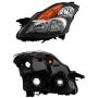 For 07-09 Nissan Altima 4DOOR 4Dr Sedan Factory Style Headlight Lamps Assembly Driver and Passenger Side