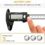 Digital Caliper, Sangabery 0-6 inches Caliper with Large LCD Screen, Auto - Off Feature, Inch and Millimeter Conversion Measuring Tool, Perfect for Household/DIY Measurment, etc Digital Caliper, Sangabery 0-6 inches Caliper with Large LCD Screen, Auto - Off Feature, Inch and Millimeter Conversion Measuring Tool, Perfect for Household/DIY Measurment, etc