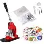 BEAMNOVA Button Badge Maker Machine 1-1/4 inch with 1000 Button Parts and Circle Cutter BEAMNOVA Button Badge Maker Machine 1-1/4 inch with 1000 Button Parts and Circle Cutter