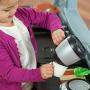 Step2 Best Chefs Kitchen Playset | Kids Play Kitchen with 25-Pc Toy Accessories Set, Real Lights & Sounds, Multicolor