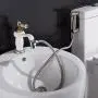 CIENCIA Brass Sink Faucet Diverter Valve to Sink Hose Sprayer,Faucet Splitter for Kitchen,Sink Faucet Replacement Part M22 x M24,SBA021