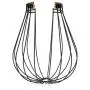 Rustic State Balloon Design Metal Light Cage Guard – Decorative Lamp Shade Black Rustic State Balloon Design Metal Light Cage Guard – Decorative Lamp Shade Black
